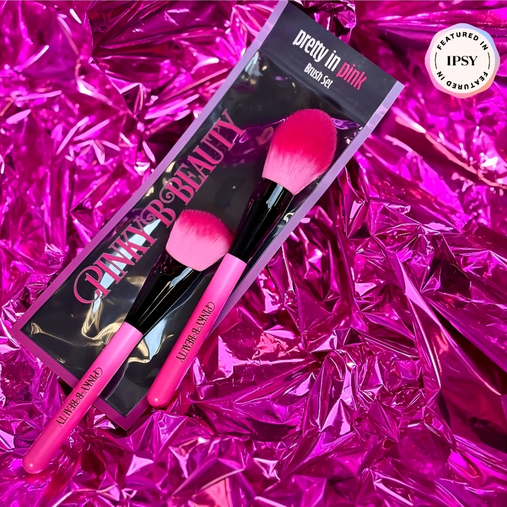 New Pinky B Beauty Pretty in Pink - Brush Set